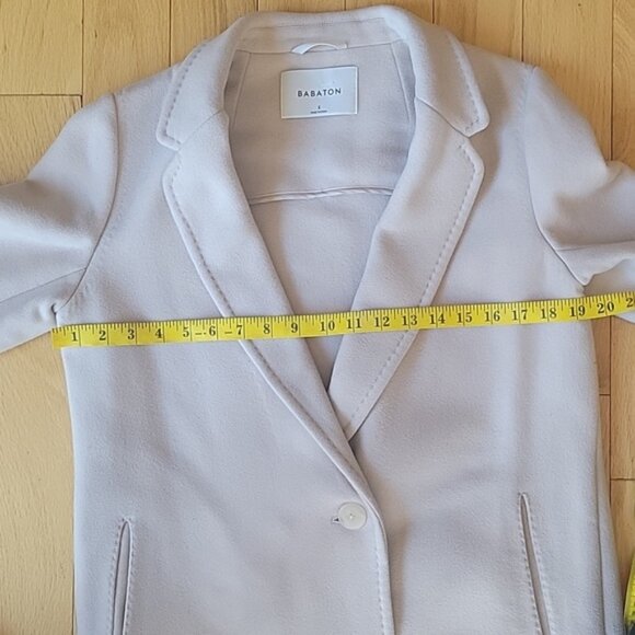 Babaton Single Breasted Wool Blend Coat - Picture 13 of 13